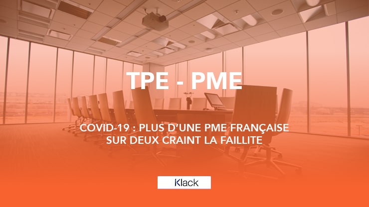 Covid-19 : Plus d’une PME française sur deux craint la faillite